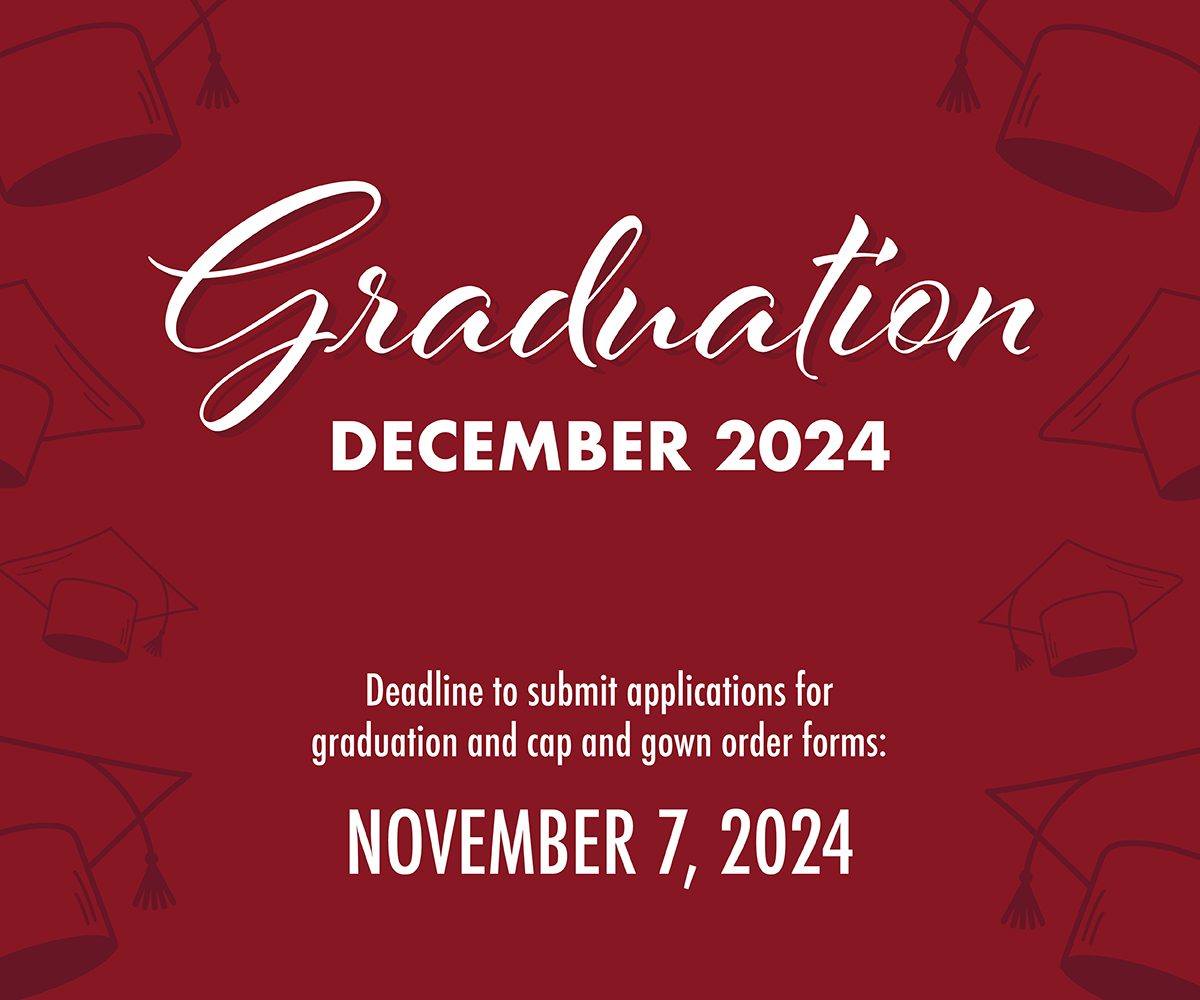 Graduation Deadline - Fall 2024